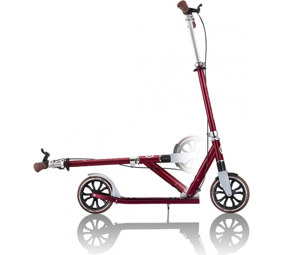 Двухколесный самокат GLOBBER nl 205 deluxe, синий 685-100