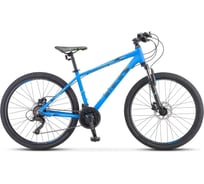 Велосипед STELS navigator-590 k010 d 26", размер рамы 18", синий/салатовый, 2021г lu094326 LU089784