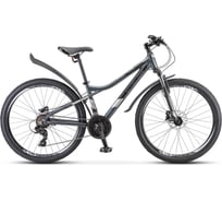 Велосипед STELS Navigator-610 D 26", размер рамы 14", антрацитовый, LU093801