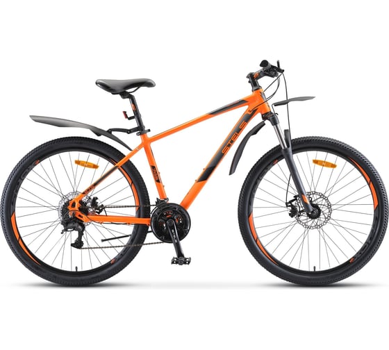 Велосипед STELS navigator-745 md v010 27.5", размер рамы 17", оранжевый, 2020г lu094372 LU085126