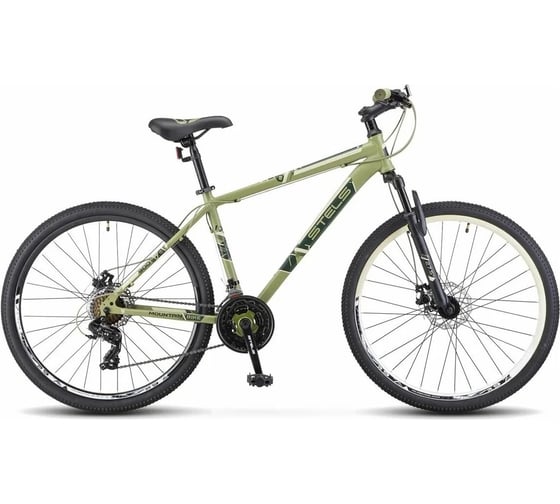 Велосипед STELS navigator-900 v f020 29", размер рамы 17.5", хаки, 2021г lu096010 LU088960