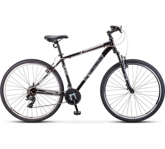 Велосипед STELS navigator-900 v f020 29", размер рамы 17.5", черный/белый, 2021г lu096010 LU088959