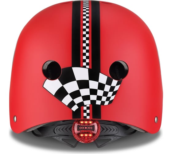 Шлем GLOBBER elite lights xs/s/48-53см, красный 507-102