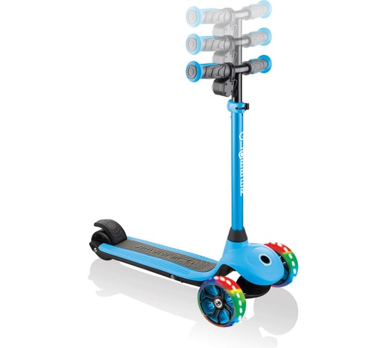 Электрический самокат GLOBBER one k e-motion 4, голубой 655-101