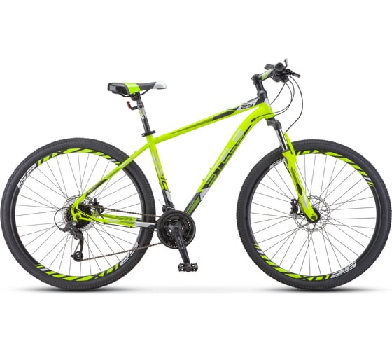 Велосипед STELS Navigator-910 D 29”, размер рамы 16.5", лайм/черный LU083841 1