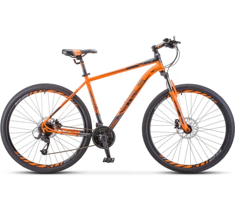 Велосипед STELS Navigator-910 D 29”, размер рамы 16.5", оранжевый/черный LU093819