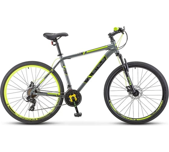 Велосипед STELS navigator-700 f020 d 27.5", размер рамы 21", черный/белый, 2021г lu096009 LU088955 1