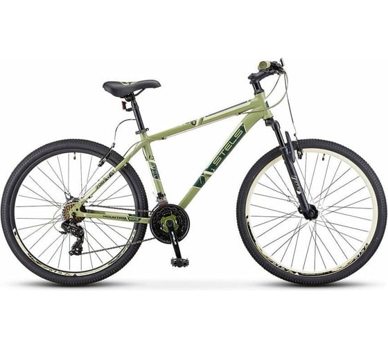Велосипед STELS Navigator-700 V 27.5”, размер рамы 17.5", хаки LU088924 1