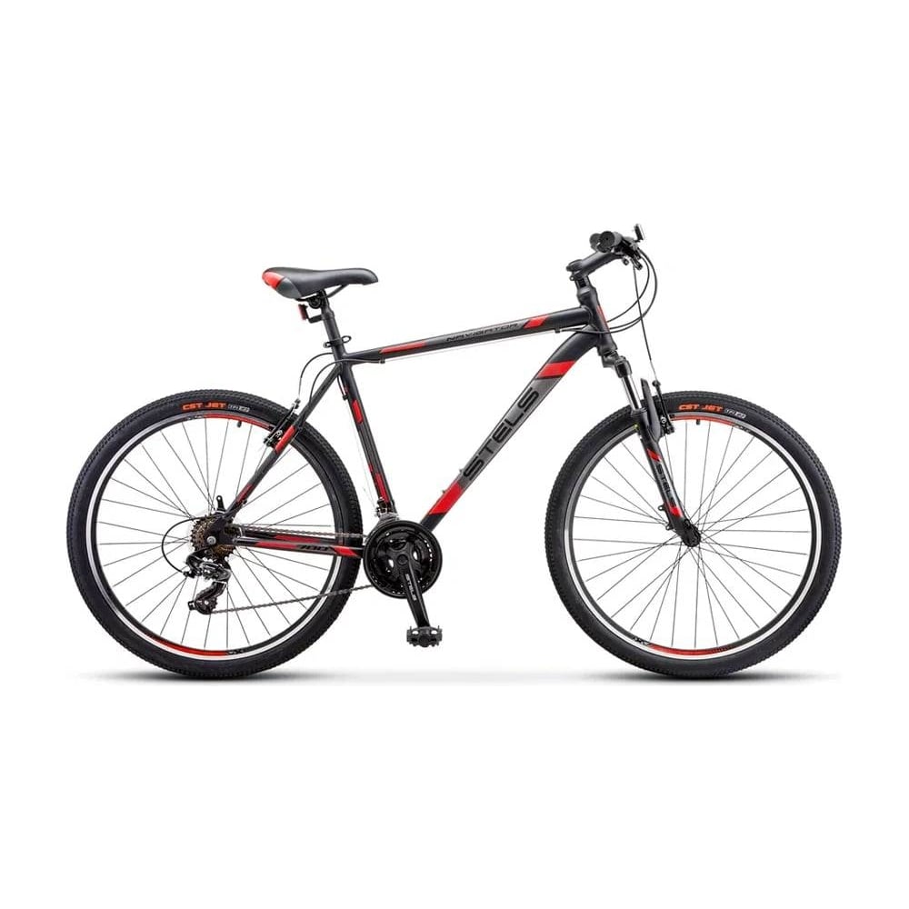 Велосипед STELS Navigator-700 V 27.5”, размер рамы 17.5", черный ...