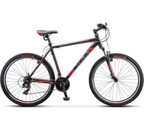 Велосипед STELS Navigator-700 V 27.5”, размер рамы 17.5", черный/красный LU088921