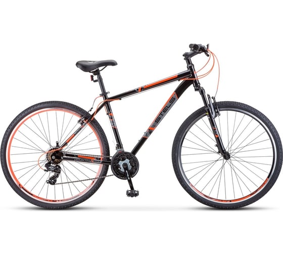 Велосипед STELS navigator-700 v f020 27.5", размер рамы 21", черный/красный, 2021г LU088929