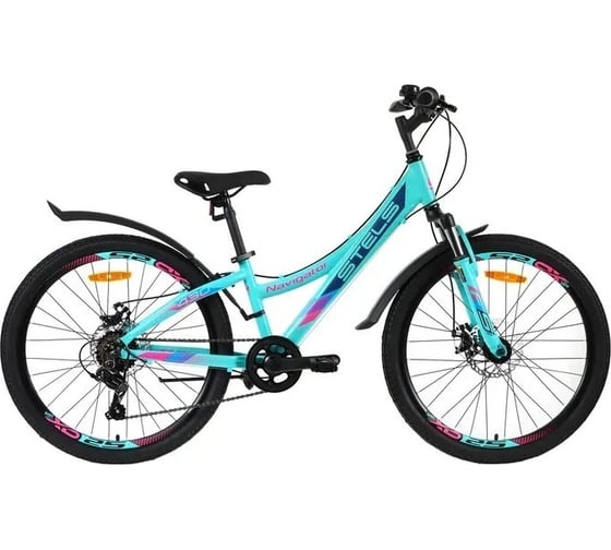 Велосипед STELS 24" Navigator-430 MD, размер рамы 11.5", голубой LU095015