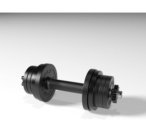 Разборная гантель BARFITS Sportcom d26, 22 кг, вариант №1 1181160774 1