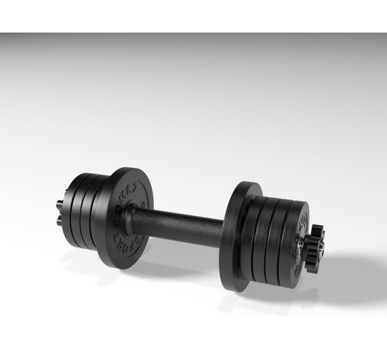Разборная гантель BARFITS Sportcom d26, 19.5 кг, вариант №1 1181160771 1
