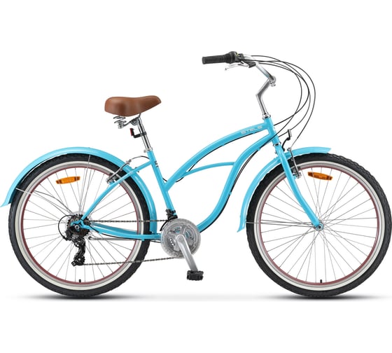 Велосипед STELS Navigator-150 Lady 21-sp 26", размер рамы 17", синий LU093097