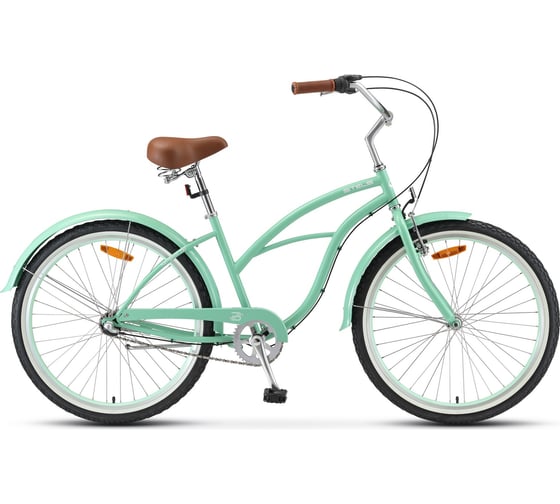 Велосипед STELS Navigator-130 Lady 3-sp 26", размер рамы 17", зеленый LU093096 1