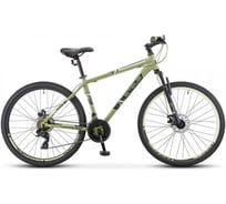 Велосипед STELS Navigator-700 D 27.5”, размер рамы 19", хаки LU088952