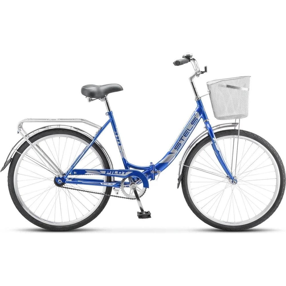 Велосипед STELS Pilot-810 C 26”, размер рамы 19", синий LU082113 ...