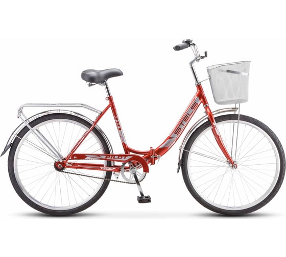 Велосипед STELS Pilot-810 C 26”, размер рамы 19", красный LU093334