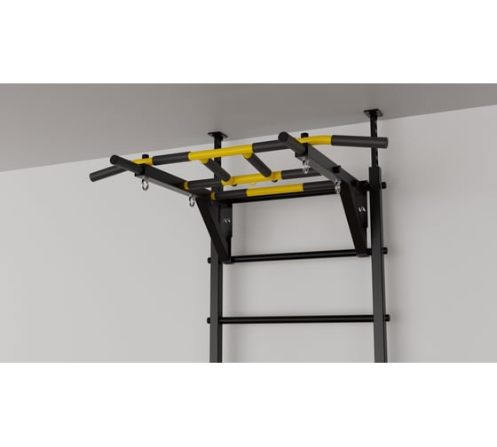Шведская стенка BARFITS new age l1 турник рукоход, черный newage-l1-ruk-black