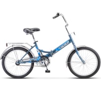 Велосипед STELS Pilot-410 C 20”, размер рамы 13.5", синий LU086913