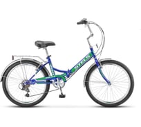 Велосипед STELS Pilot-750 V 24”, размер рамы 14", синий LU070374