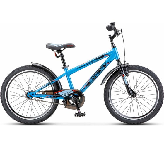 Велосипед STELS Pilot-200 VC 20”, размер рамы 11", голубой LU095272