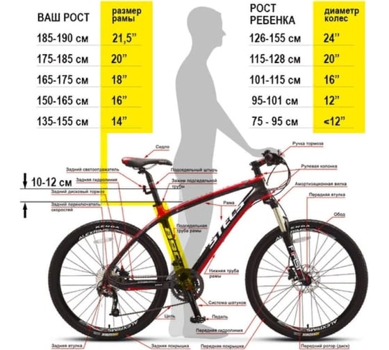 Велосипед STELS Energy-VI VB 26”, размер рамы 17", хром LU089878