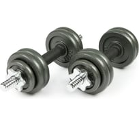 Набор металлических гантелей в чемодане Atlas Sport 15кг 2071000320168