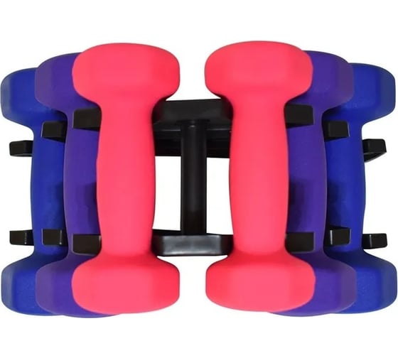 Набор виниловых гантелей Atlas Sport FITNES 12 кг 2071100020128