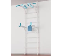 Шведская стенка BARFITS new age l2 турник рукоход, белый newage-l2-ruk-white