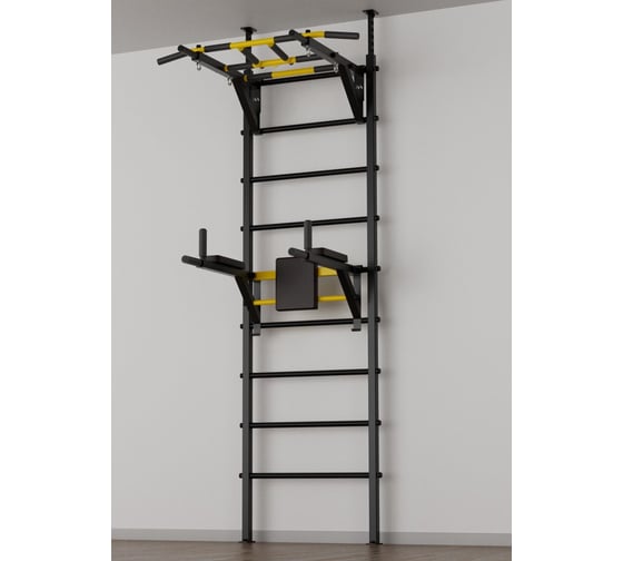Шведская стенка BARFITS new age l2 турник рукоход, черный newage-l2-ruk-black 1