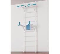 Шведская стенка BARFITS new age l2 турник 3 хвата, белый newage-l2-white