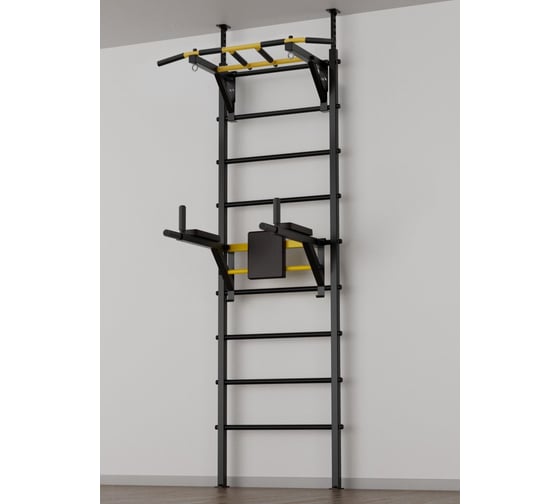 Шведская стенка BARFITS new age l2 турник 3 хвата, черный newage-l2-black 1