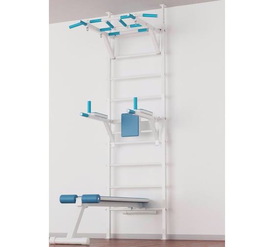 Шведская стенка BARFITS new age l3 турник рукоход, белый newage-l3-ruk-white