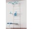 Шведская стенка BARFITS new age l3 турник рукоход, белый newage-l3-ruk-white 1