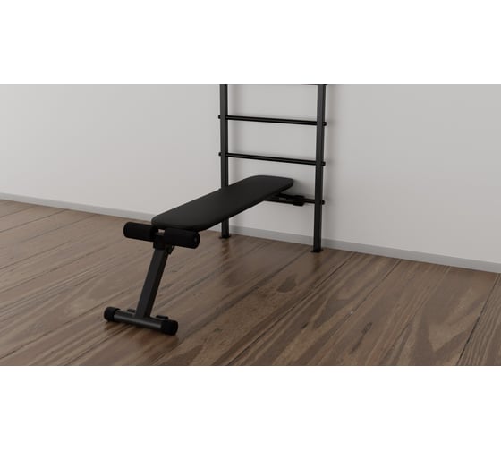 Шведская стенка BARFITS new age l3 турник рукоход, черный newage-l3-ruk-black