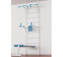 Шведская стенка BARFITS new age l3 турник 3 хвата, белый newage-l3-white