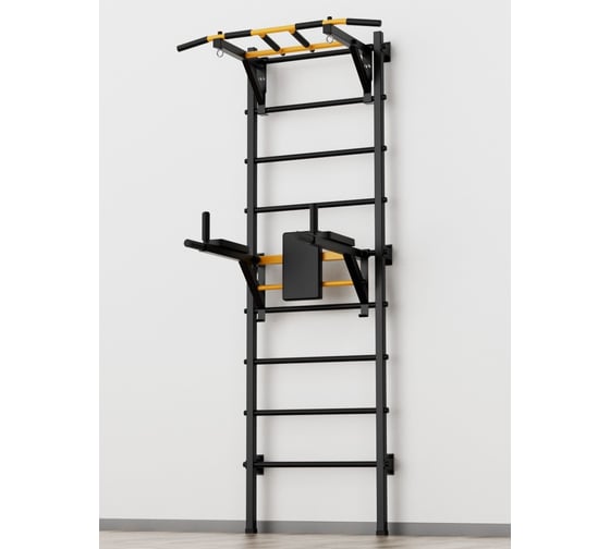 Шведская стенка BARFITS new age x2 турник 3 хвата, черный na-x2-black