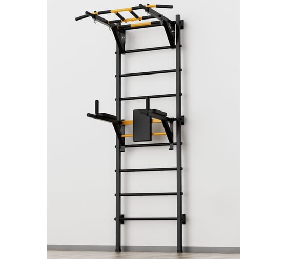 Шведская стенка BARFITS new age x2 турник рукоход, черный na-x2-ruk-black 1