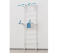 Шведская стенка BARFITS new age x2 турник 3 хвата, белый 4607120459445