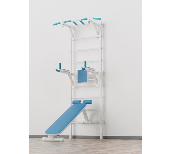 Шведская стенка BARFITS new age x3 турник 3 хвата, белый 4607120459449