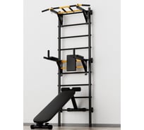 Шведская стенка BARFITS new age x3 турник 3 хвата, черный na-x3-black