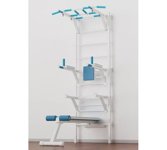 Шведская стенка BARFITS new age x4 турник рукоход, белый 4607120459457