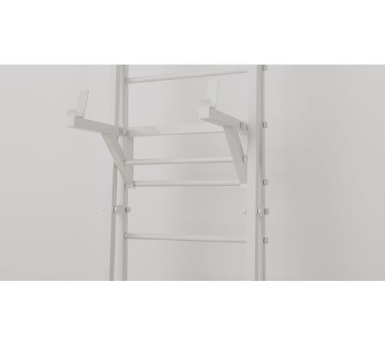 Шведская стенка BARFITS new age x4 турник рукоход, белый 4607120459457