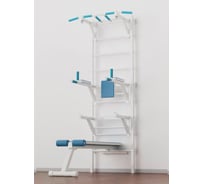 Шведская стенка BARFITS new age x4 турник 3 хвата, белый 4607120459453