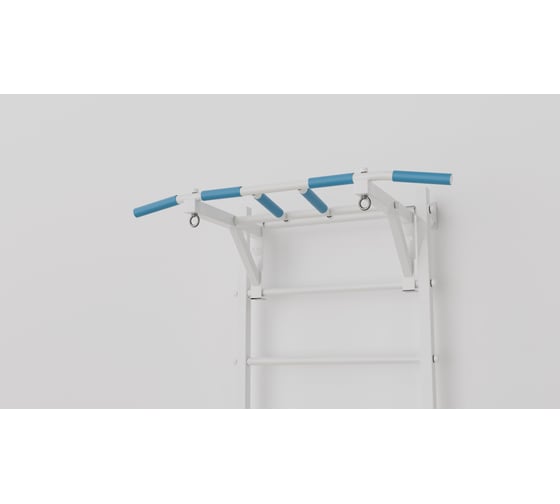 Шведская стенка BARFITS new age x4 турник 3 хвата, белый 4607120459453