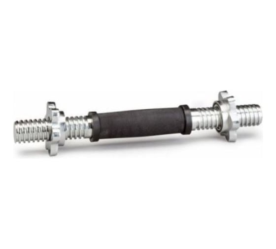 Полнотелый гриф для гантелей Atlas Sport 25-380мм, 1.65 кг, с резиновой ручкой 2071000250168
