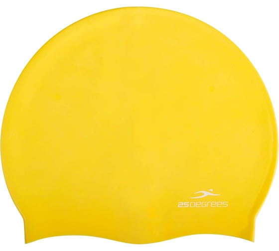 Шапочка для плавания 25Degrees Nuance Yellow 25D22004A, силикон ЦБ-00001754