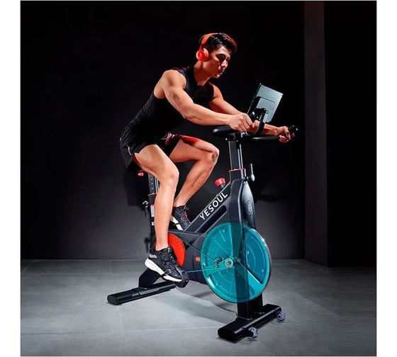 Велотренажер Yesoul smart spinning bike c1h черный C1H BLACK